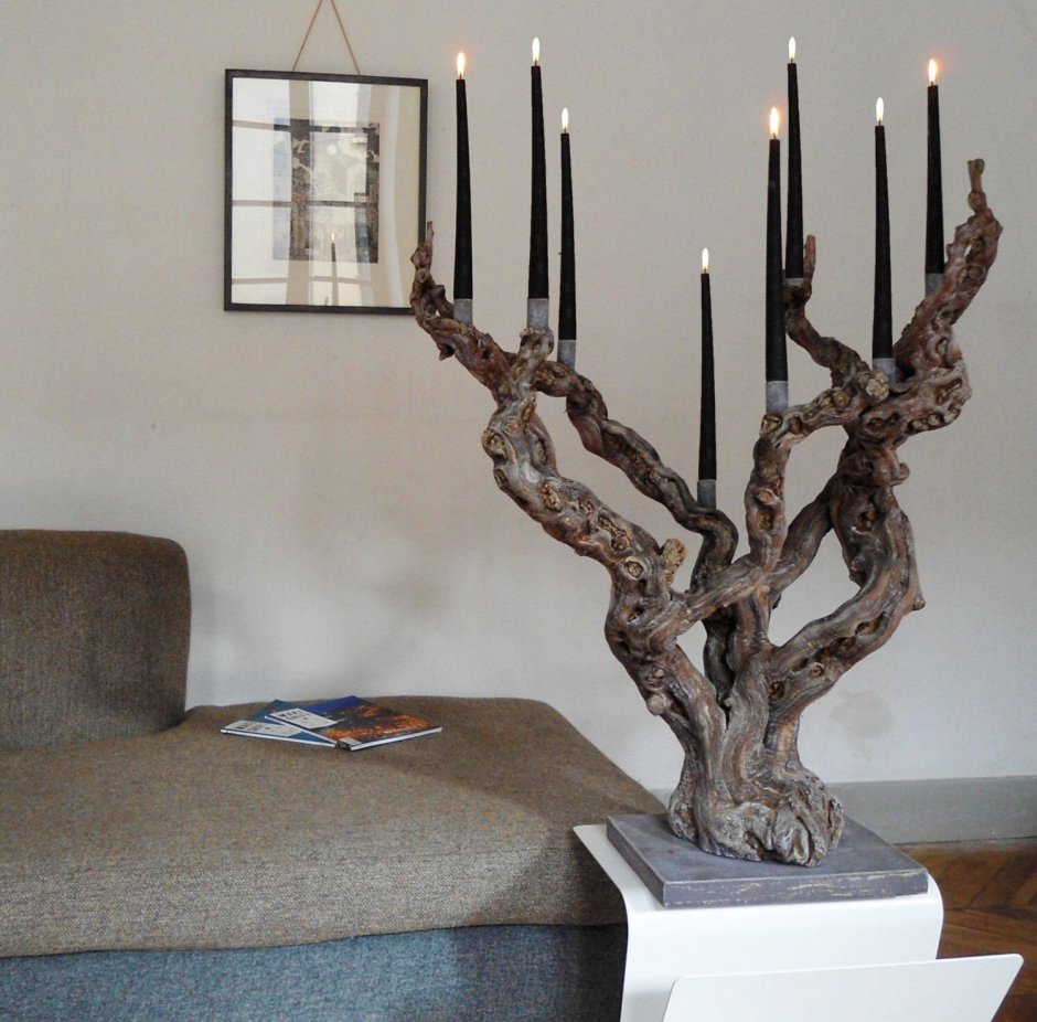 Коряги в интерьере