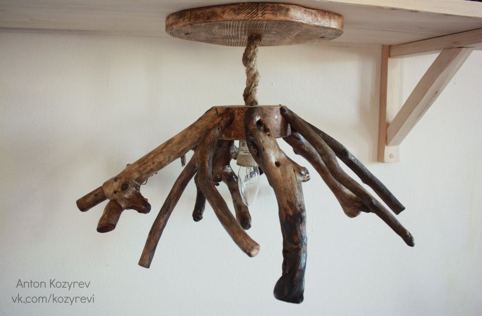 Мебель для бани из коряг