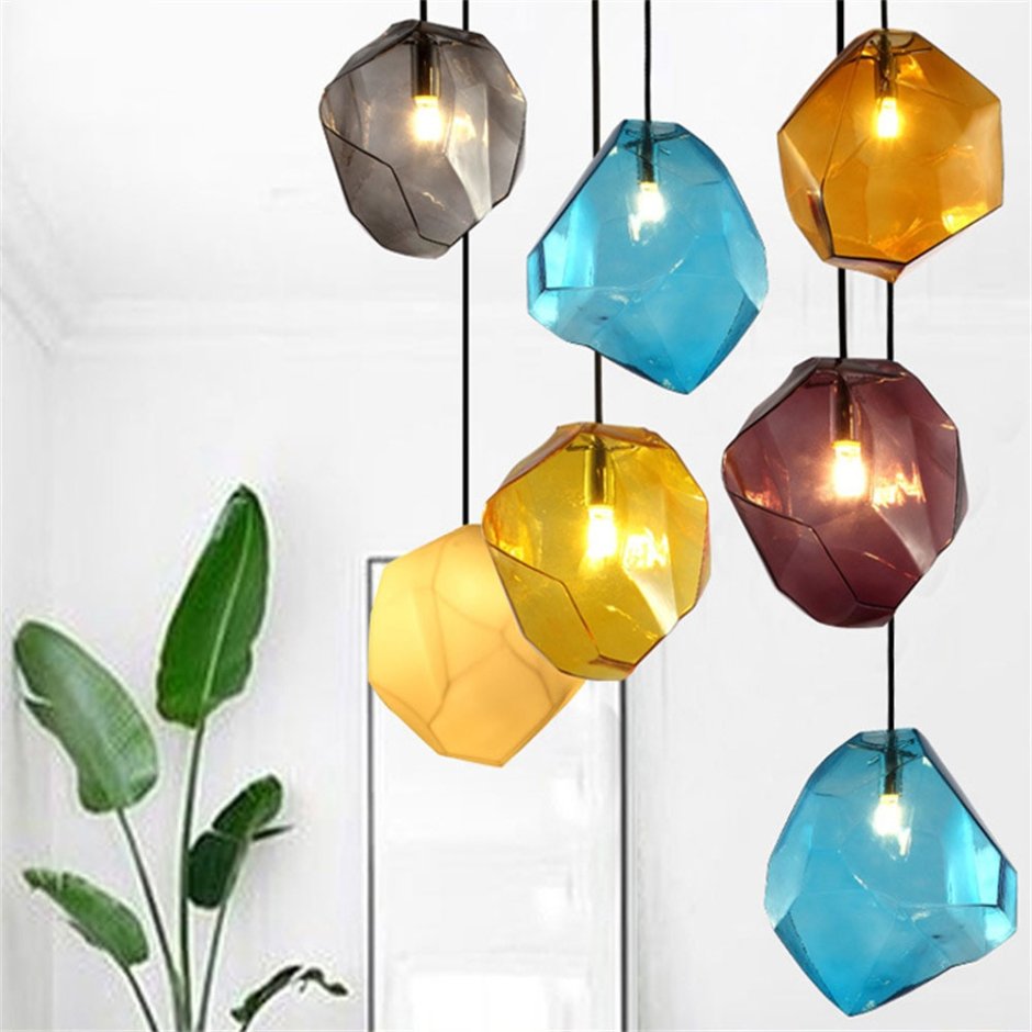 Подвесной светильник Color Ice Cube Pendant jevio