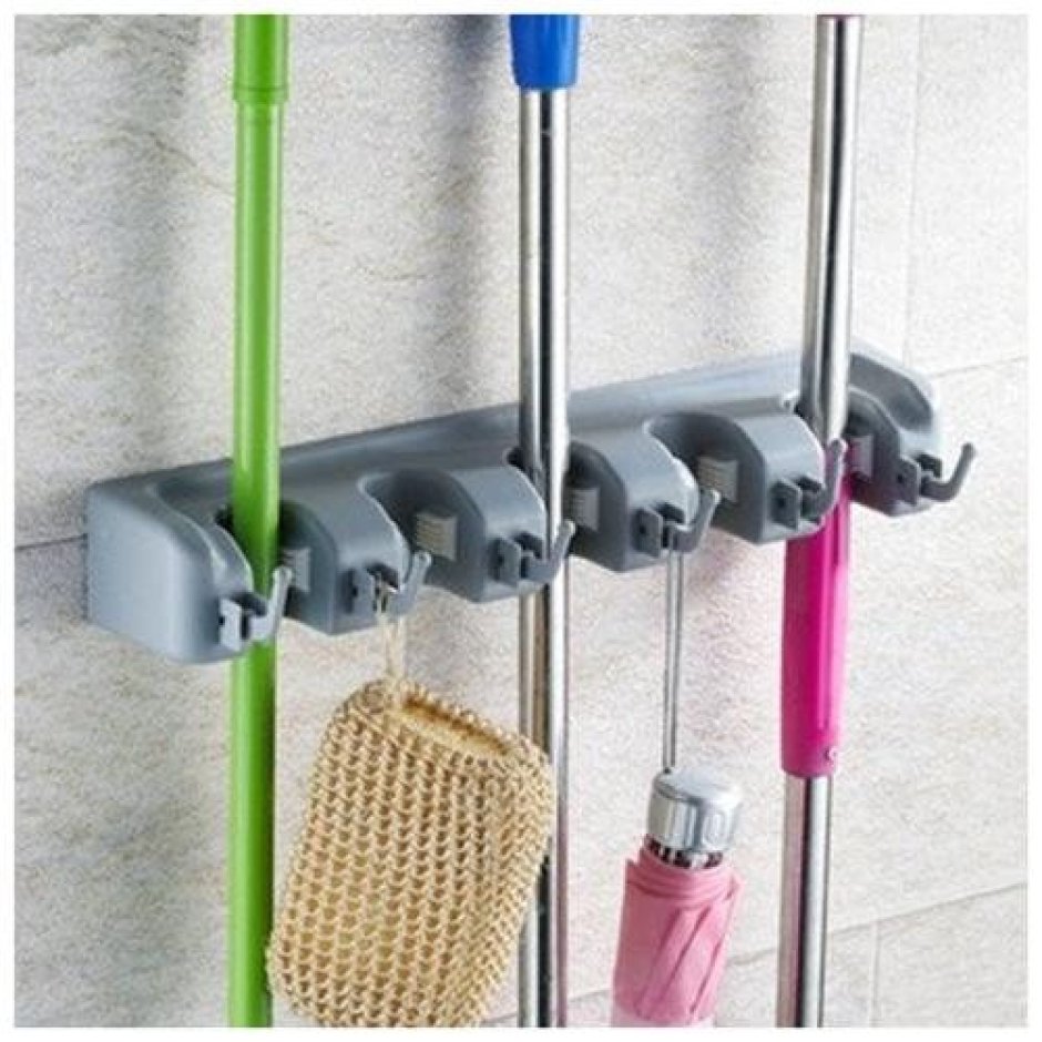 Держатель для швабры настенный Broom Holder