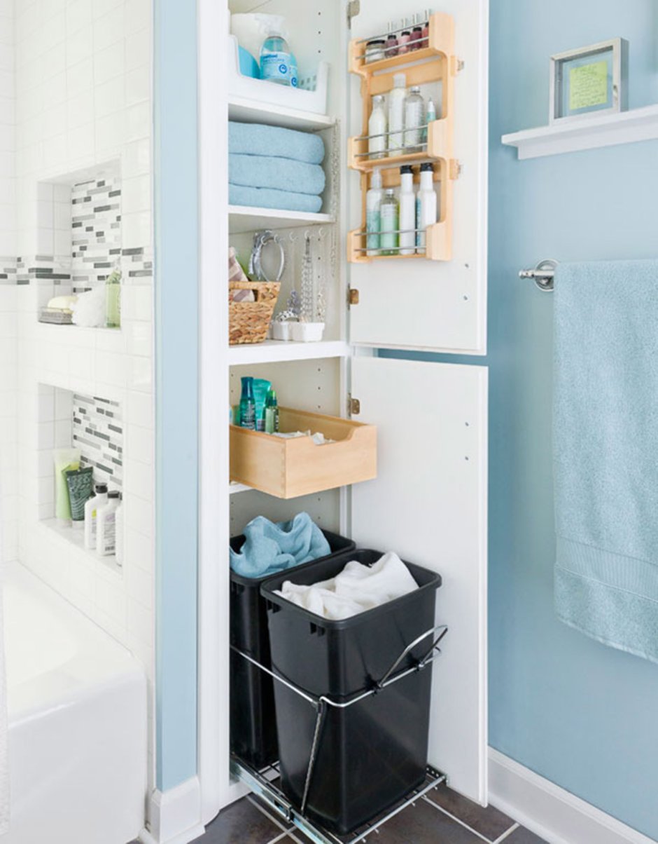 Организация пространства в ванной