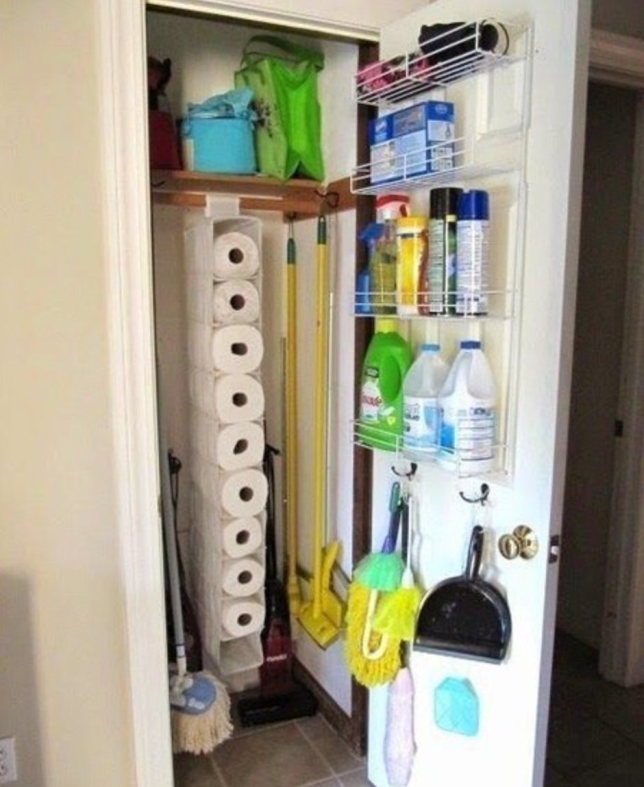 Организация пространства в кладовке