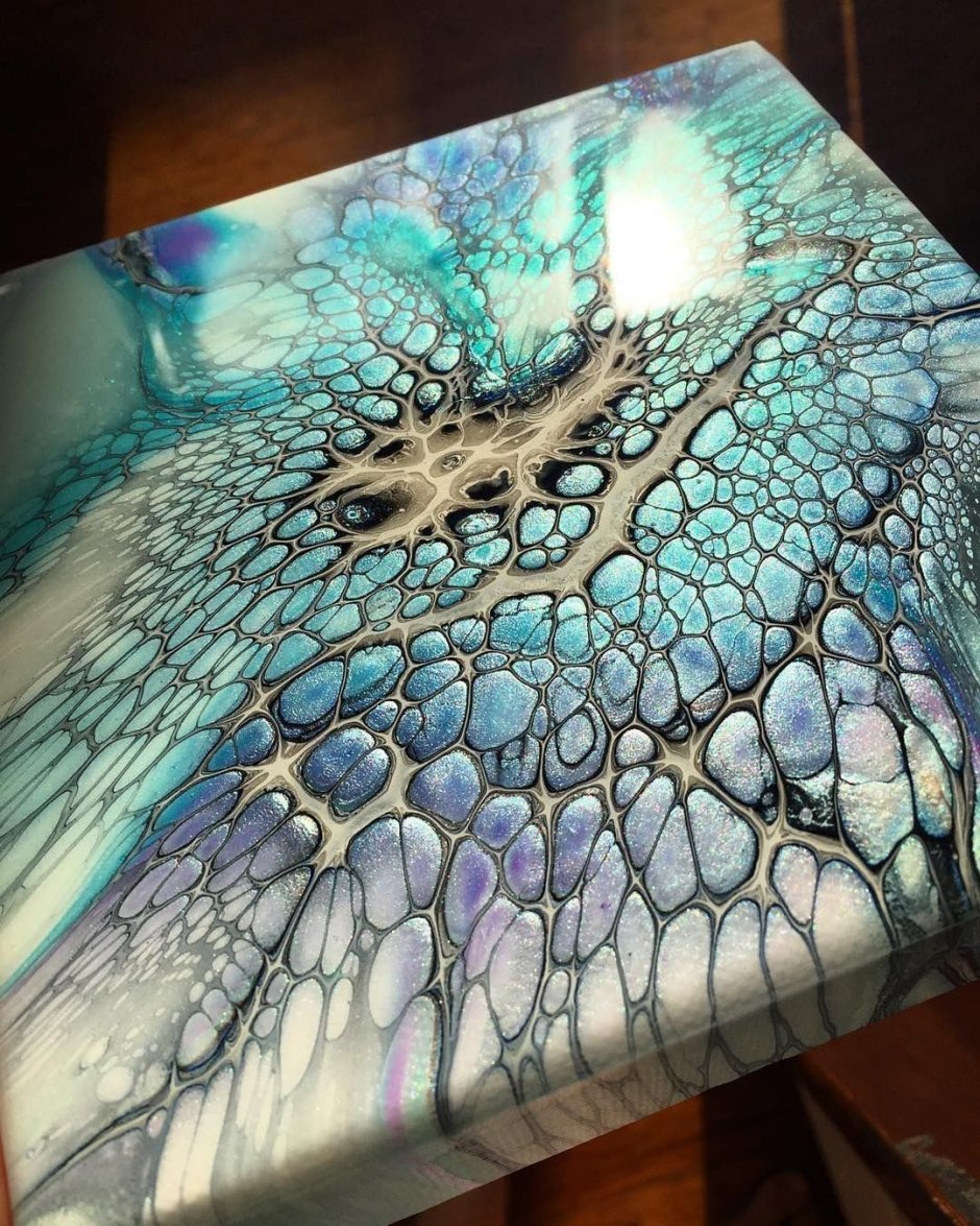 Ресин арт акрилом