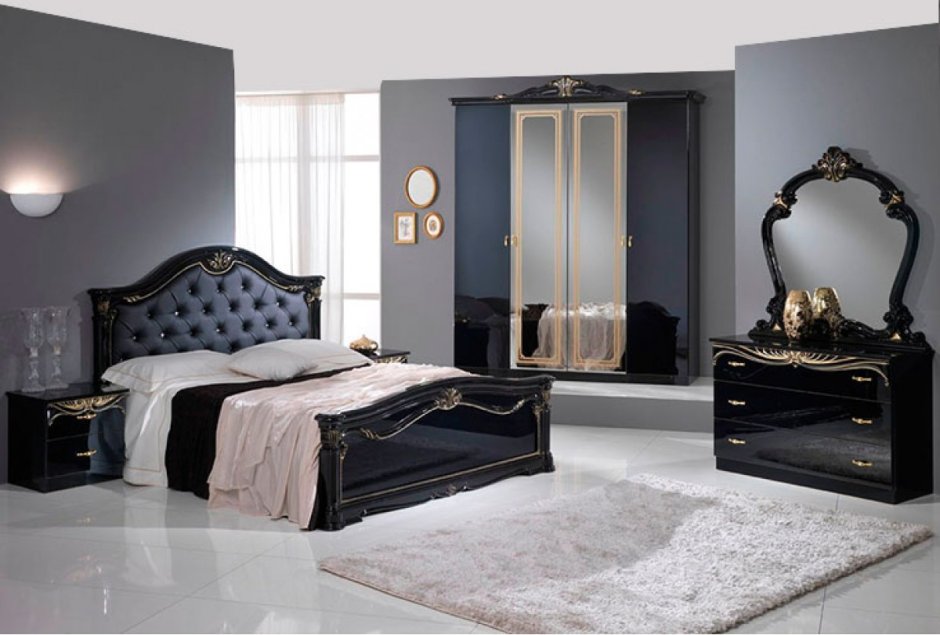 Спальный гарнитур MCS Sara Black