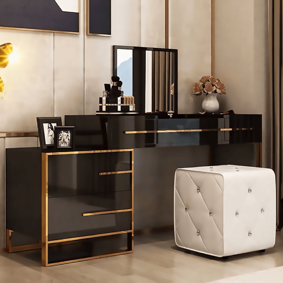 Комод и туалетный столик в одном стиле