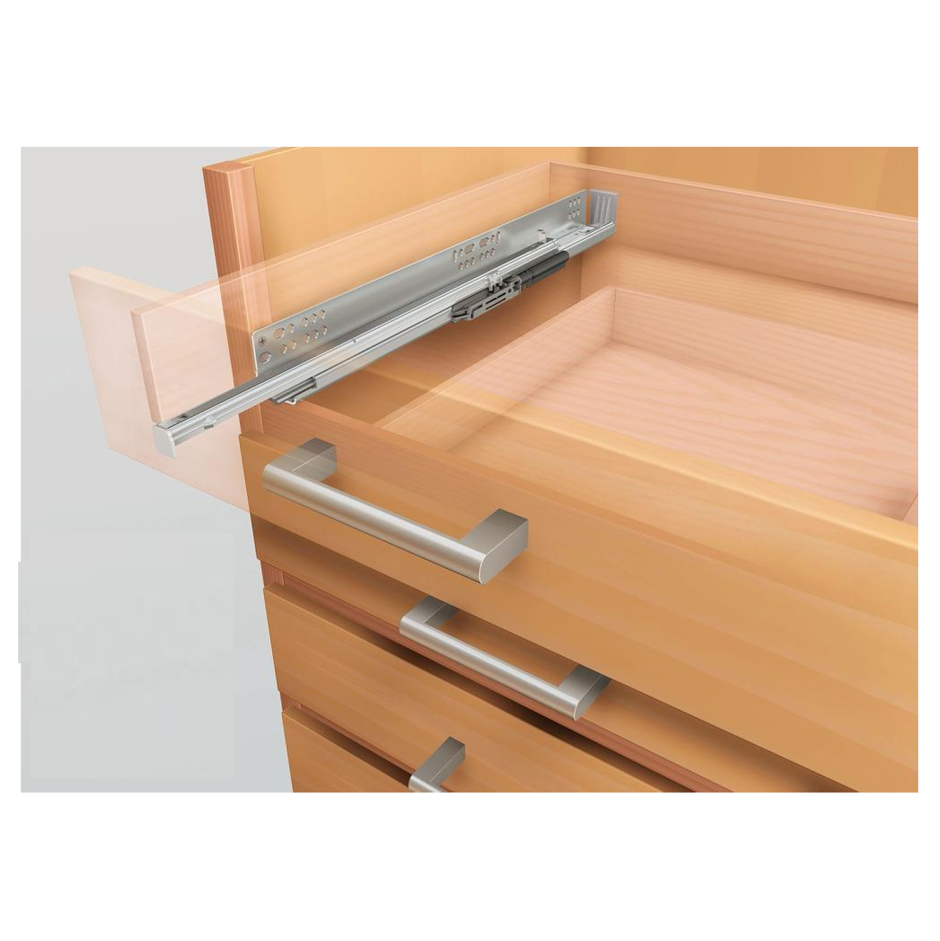 Направляющие частичного выдвижения Quadro 25 stop Control