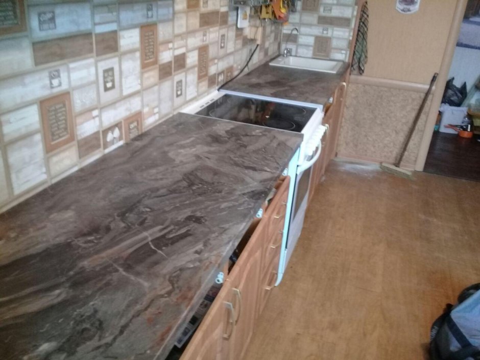 Мрамор Чиполлино чёрная медь f094 st15