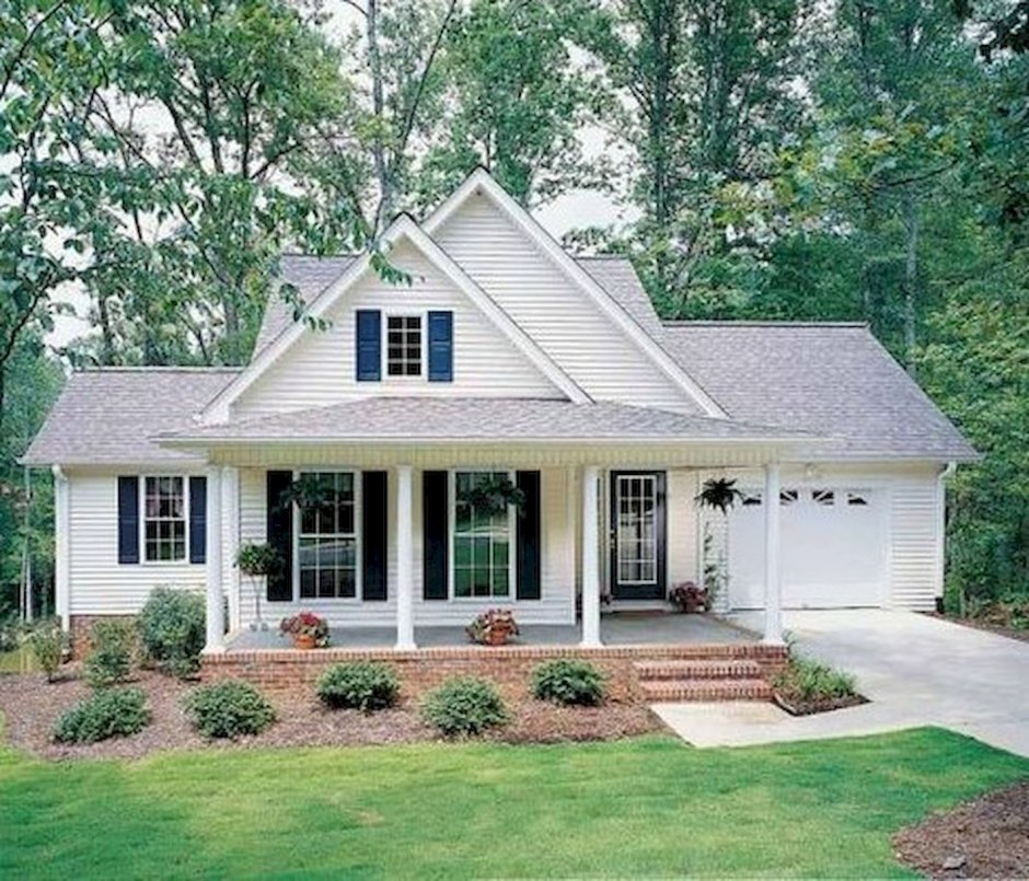 Американские домики с верандами