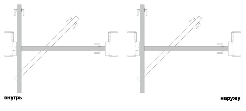 Пенал для раздвижной двери Eclisse Syntesis line