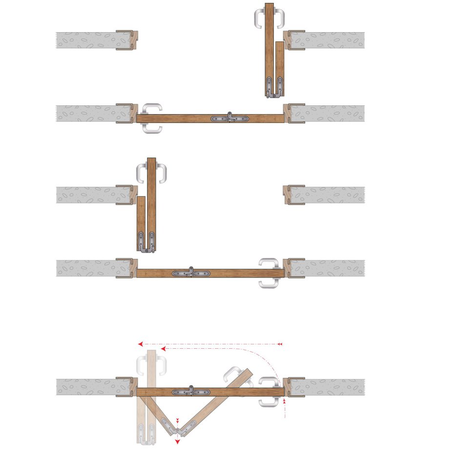 Рото механизм для межкомнатной двери чертежи