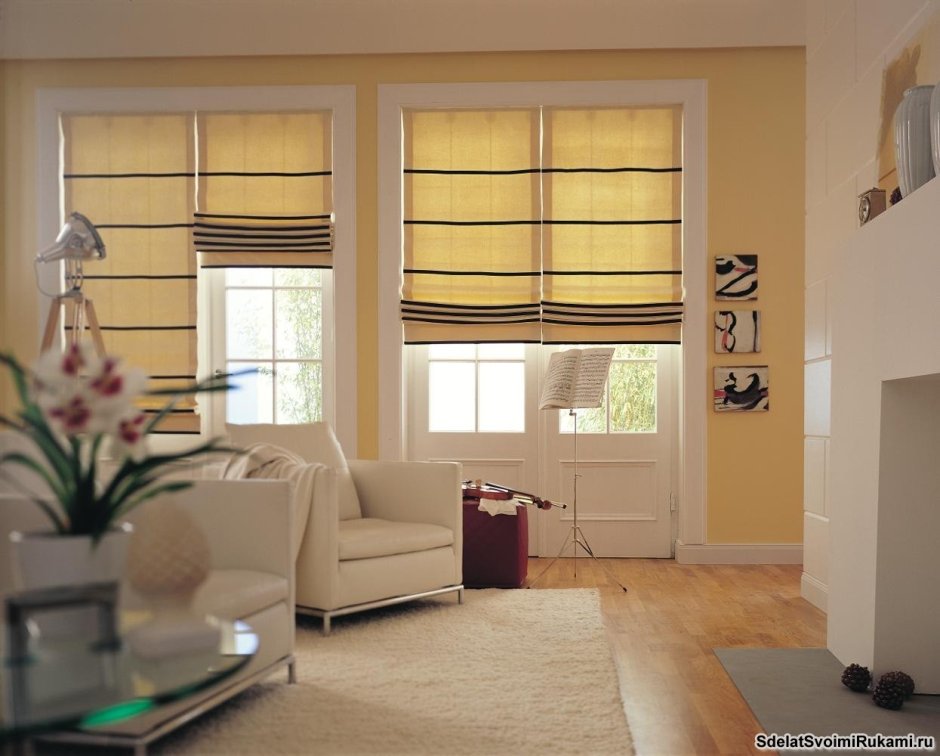 Римские шторы хофф