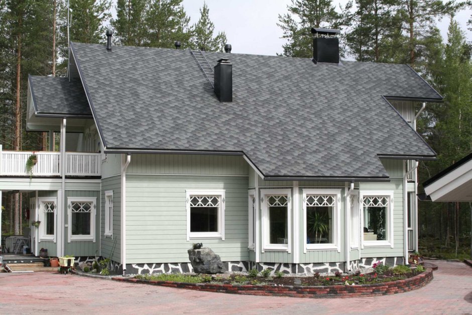 Мягкая черепица финская Катепал