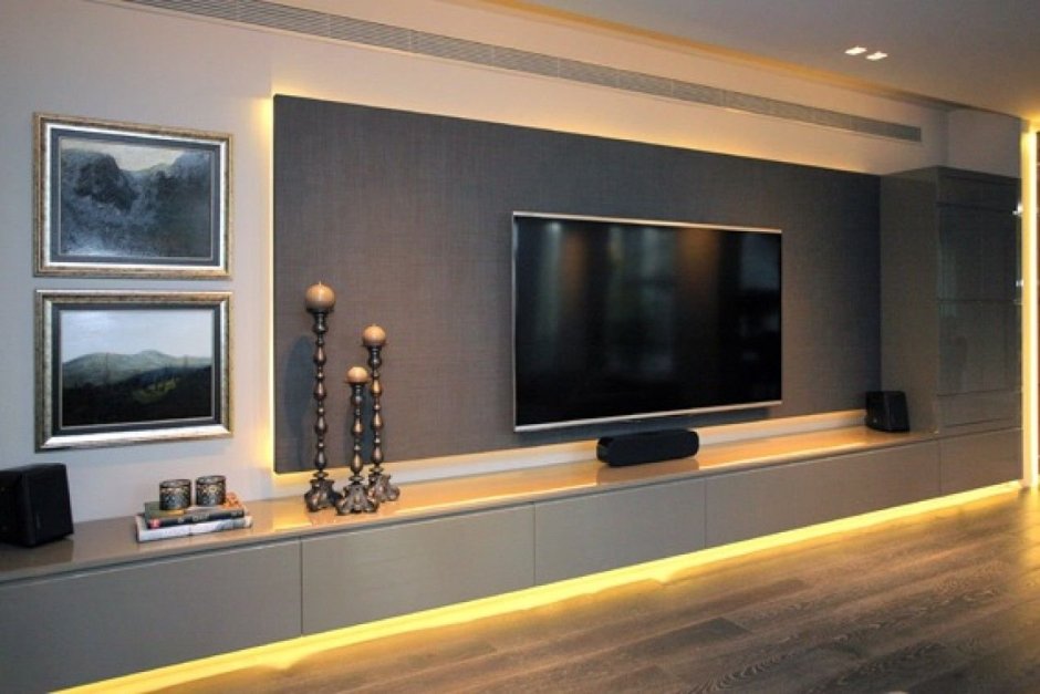 Панель под телевизор с подсветкой