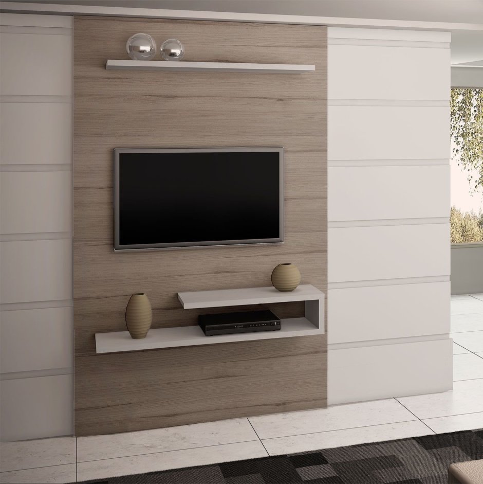 Панель под телевизор на стену