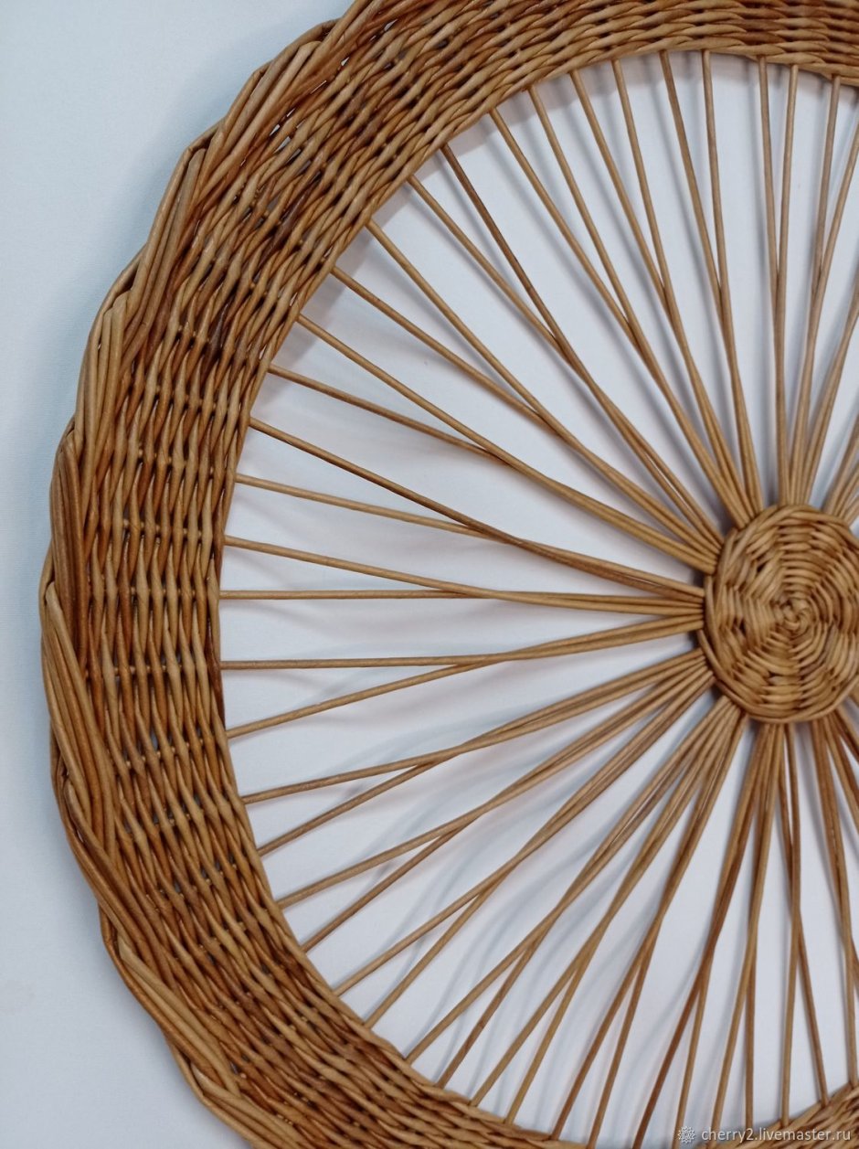 Плетеное панно на стену