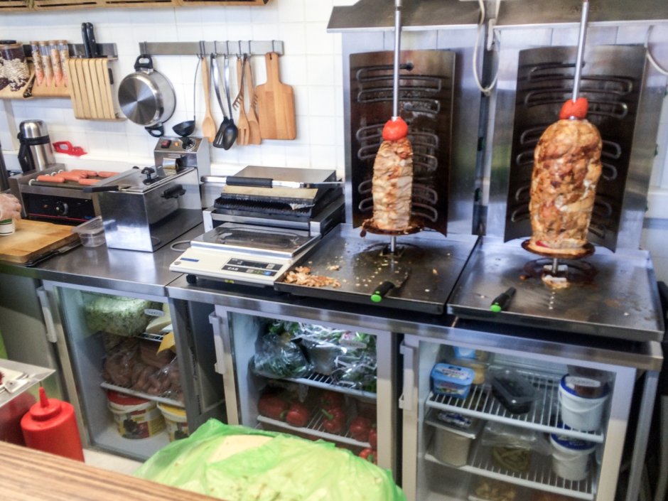 Оборудование для шаурмичной