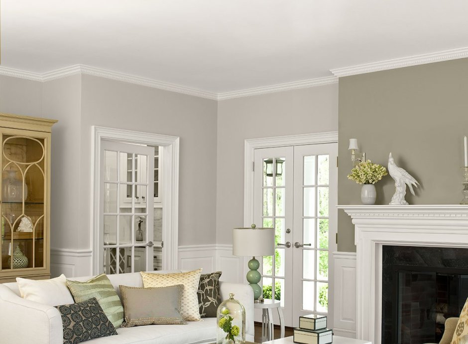 Benjamin Moore цвет simply White