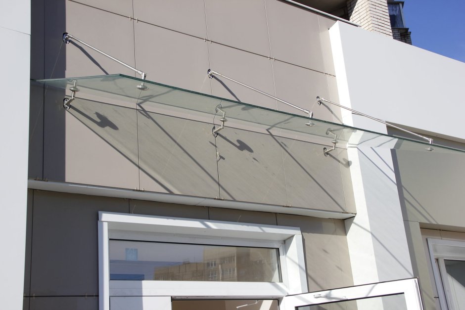 Козырьки металлические