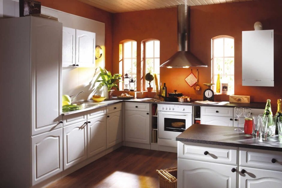 Газовый котел на кухне