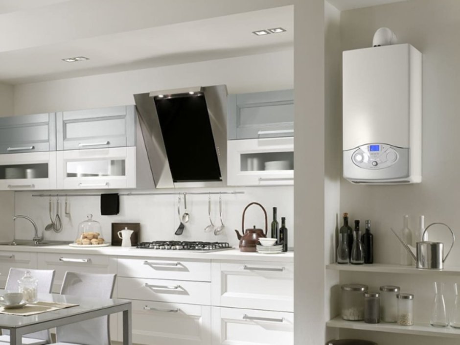 Газовый котел в квартире Аристон