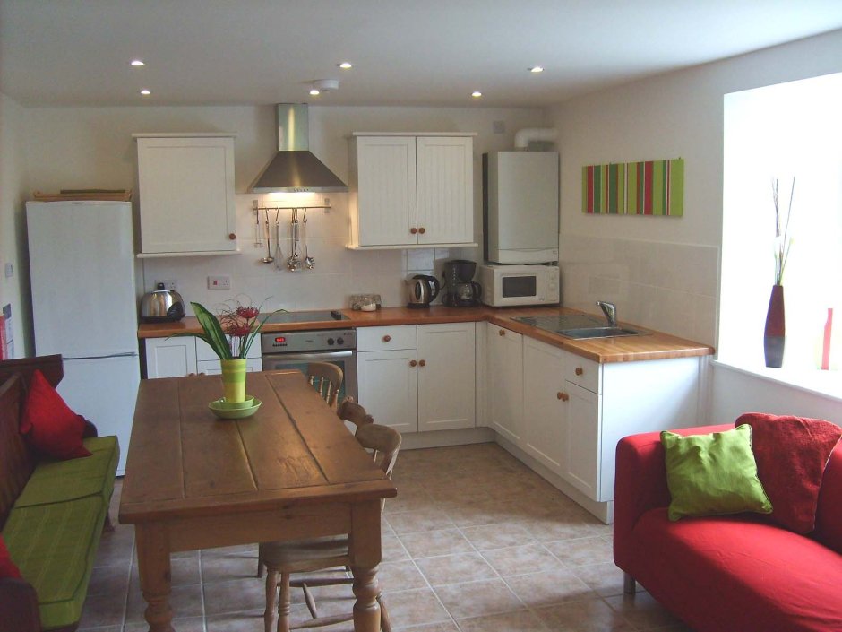 Дизайн кухни с котлом