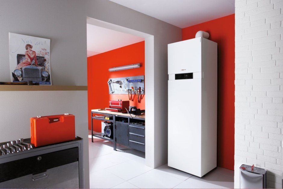 Viessmann напольный газовый котел двухконтурный