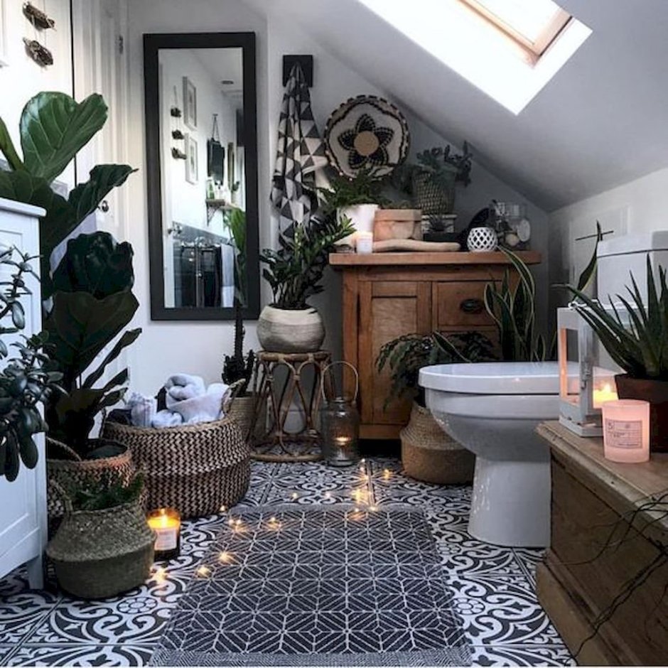 Уютные Ванные комнаты