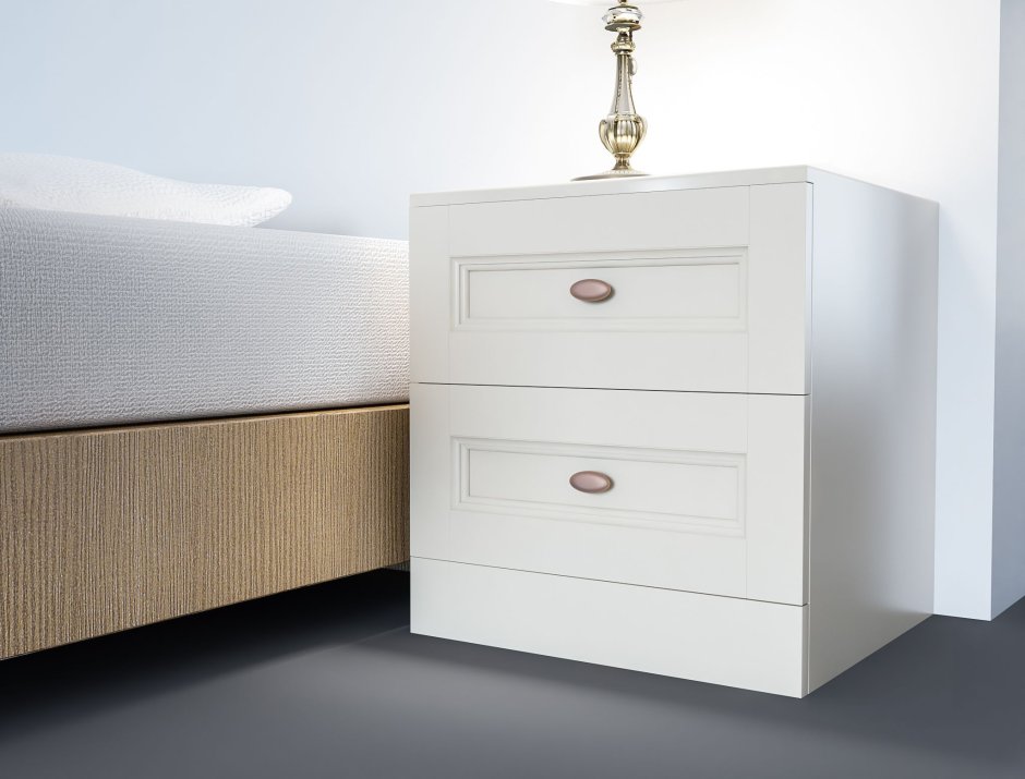 Прикроватная тумба с фрезеровкой