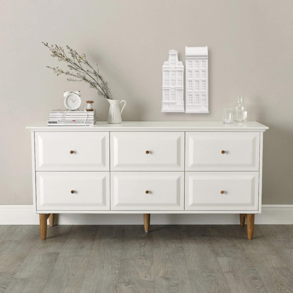 Комод Сканди белый