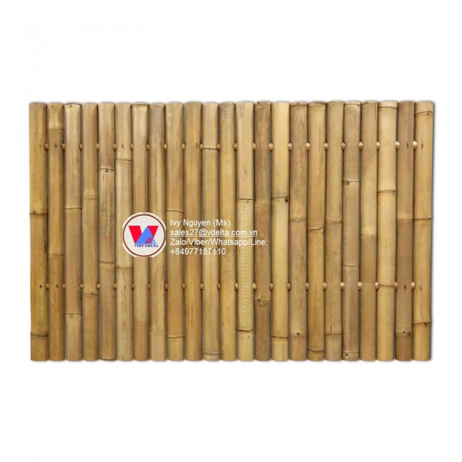 Забор из бамбука фон