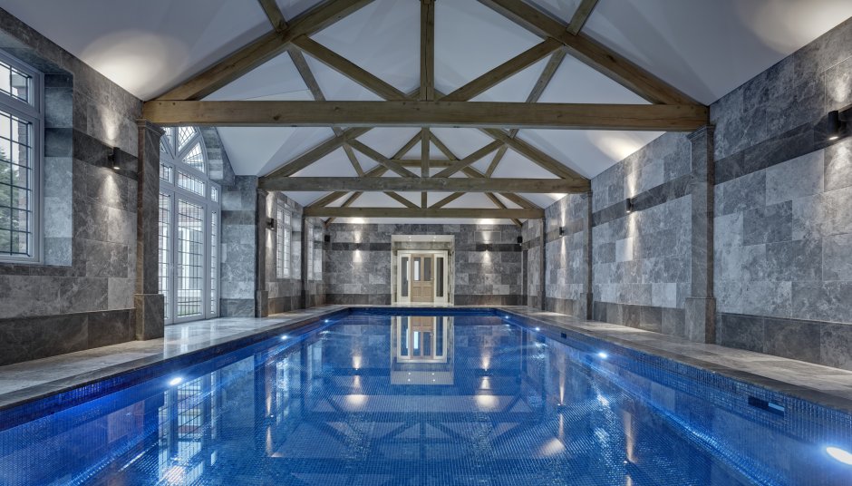 Крытый бассейн кафель 2022