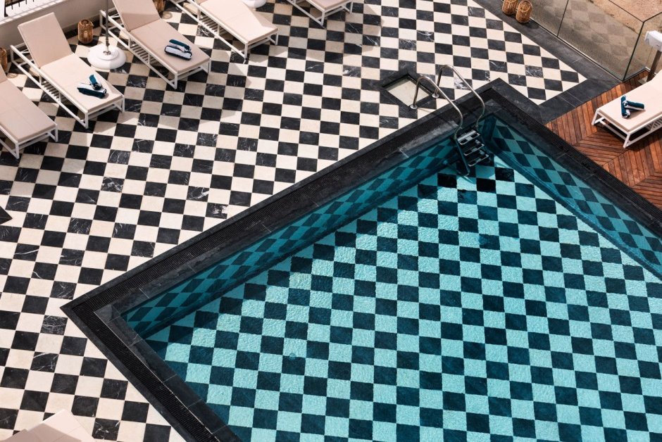 Эстетика кафель шахматный