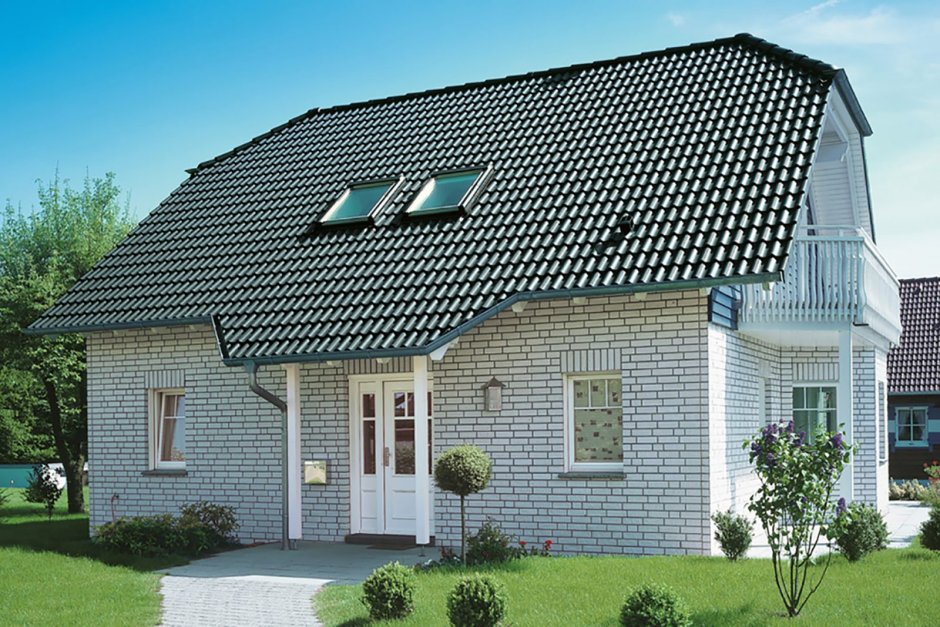 Кровля врасс темно голубая