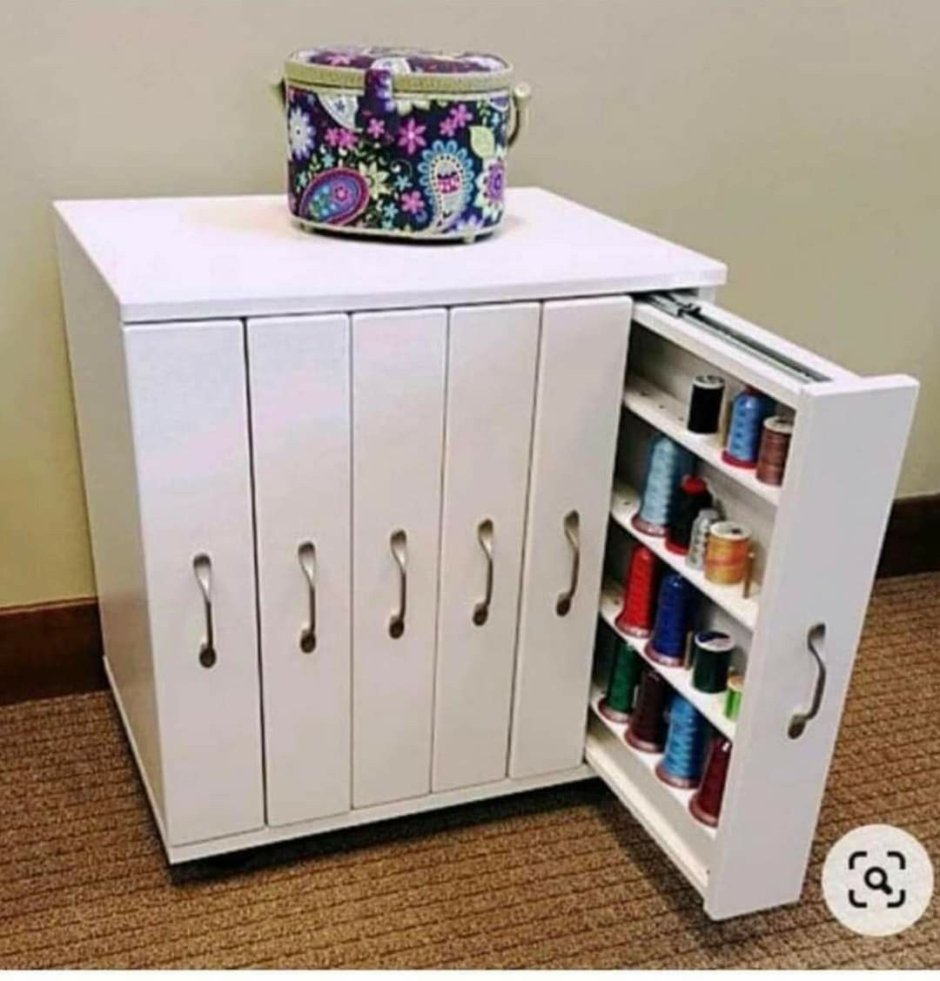 Как организовать Швейный комод фото