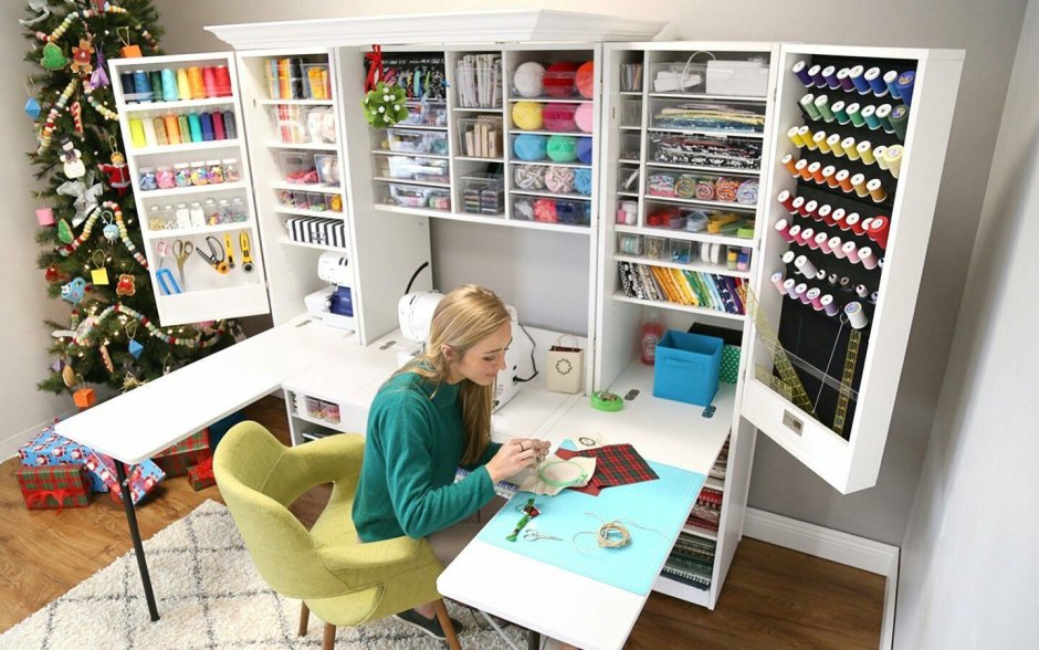 Шкаф кабинет для рукоделия