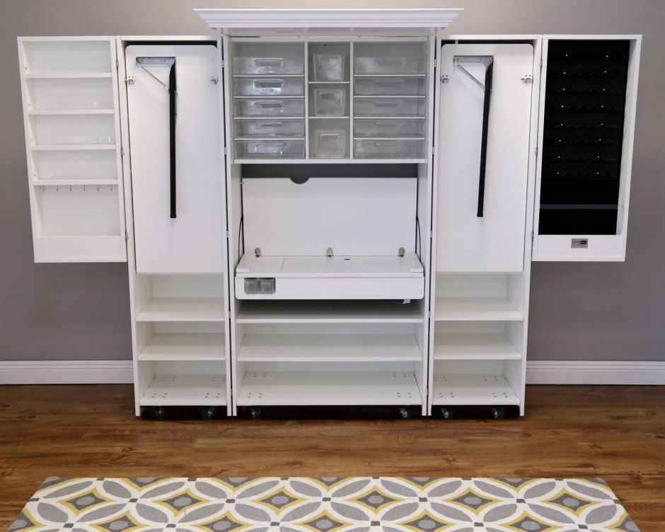 Модульный шкаф для швейной машины