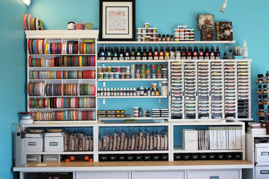 Стеллаж для рукоделия