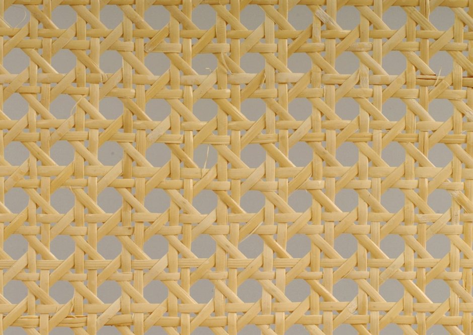 Ротанговое полотно искусственное, армир. Арт.14 750 (рулон 30м.п.)