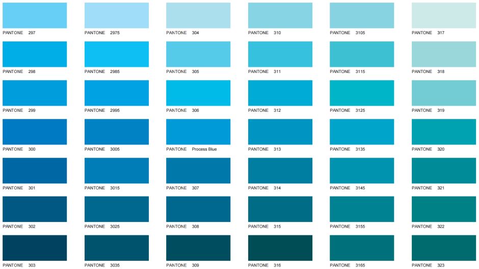 Палитра Смик темно синий пантон
