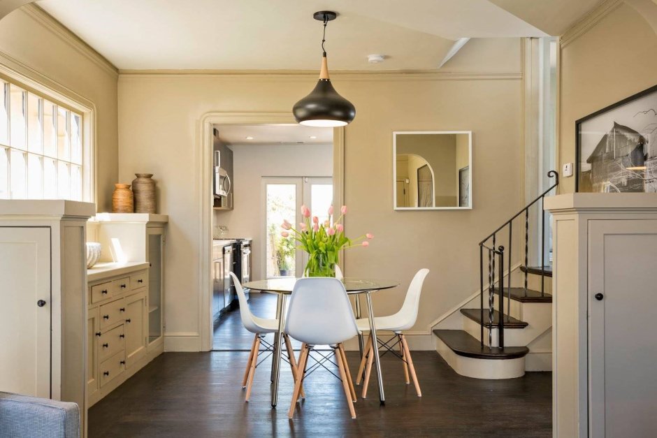 Покраска стен на кухне