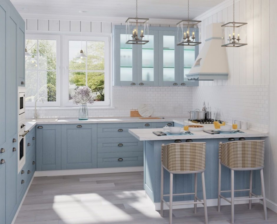 Кухни Леруа с островом