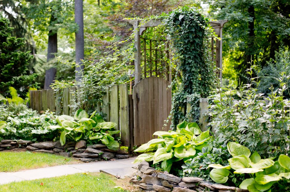 Перголы в сады Англии