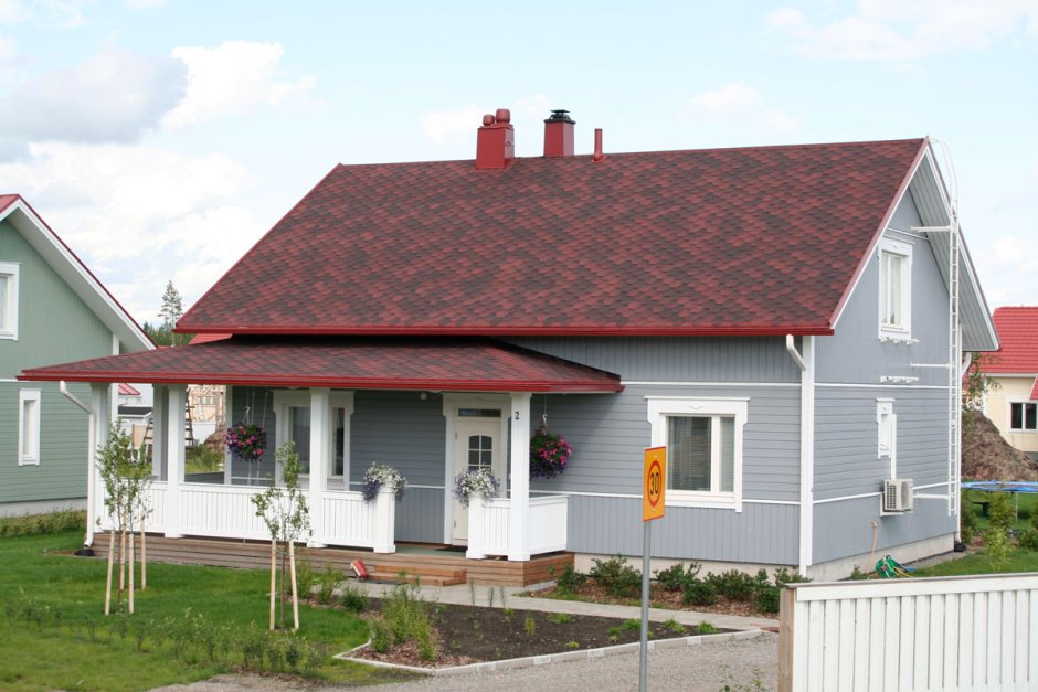 Черепица Katepal Jazzy красный