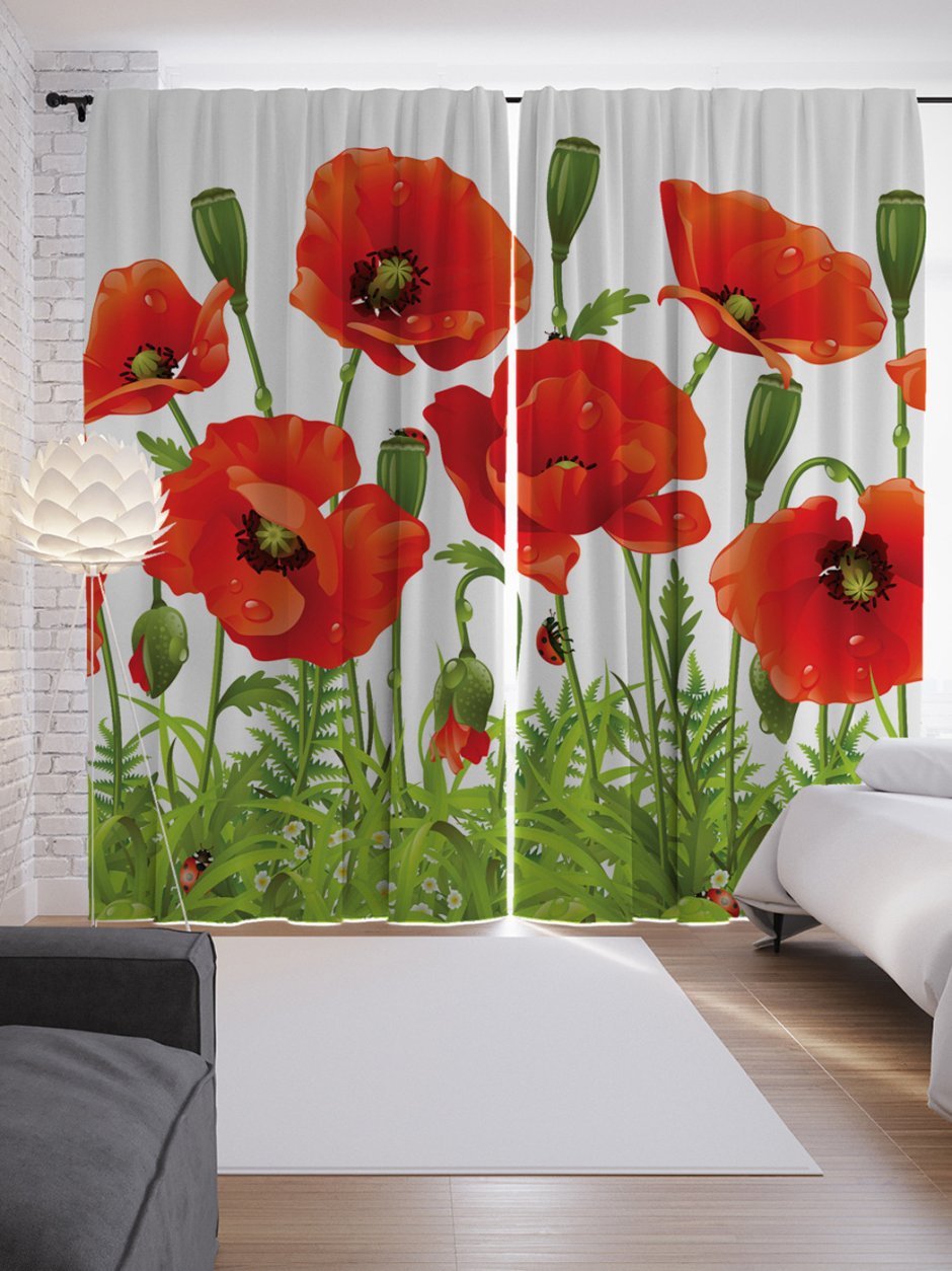 Сирень фотошторы Saray