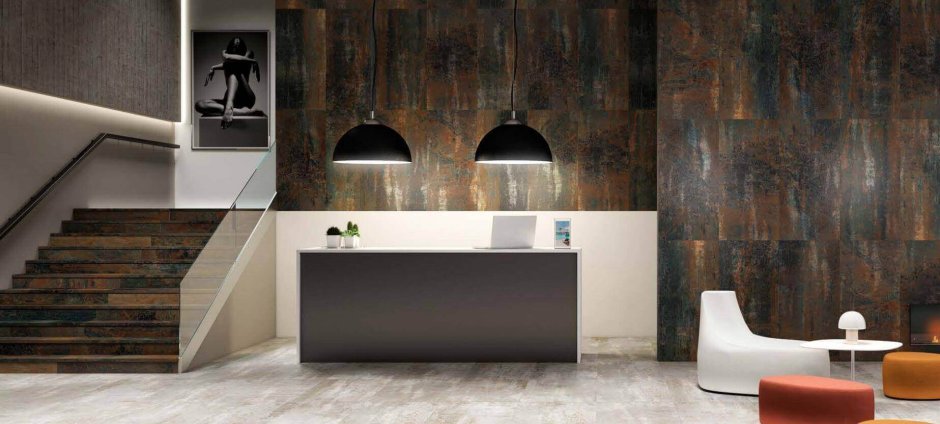 Мозаика Apavisa Cast Iron Black