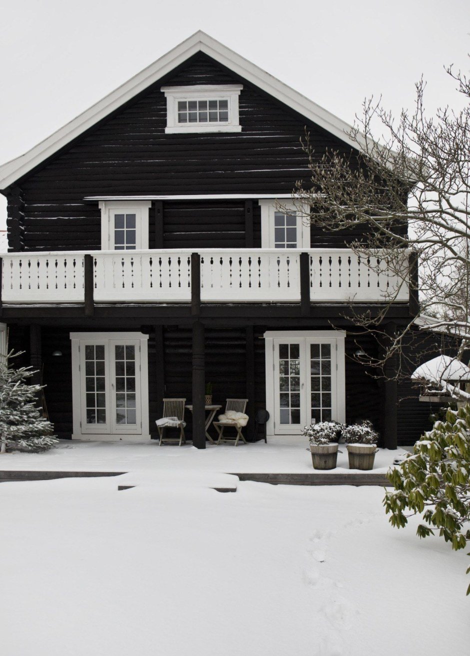 Дом в скандинавском стиле фасад