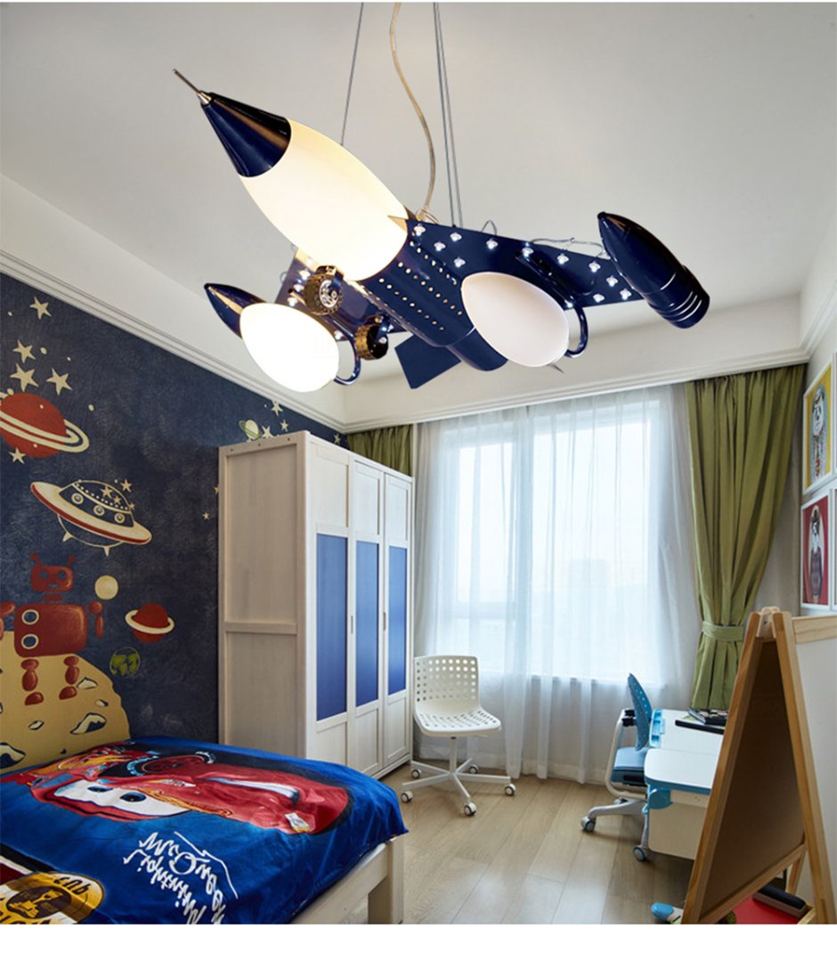 Люстра самолет