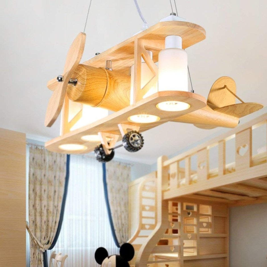 Люстра самолет