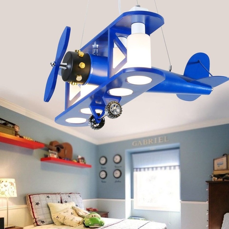 Люстра самолет