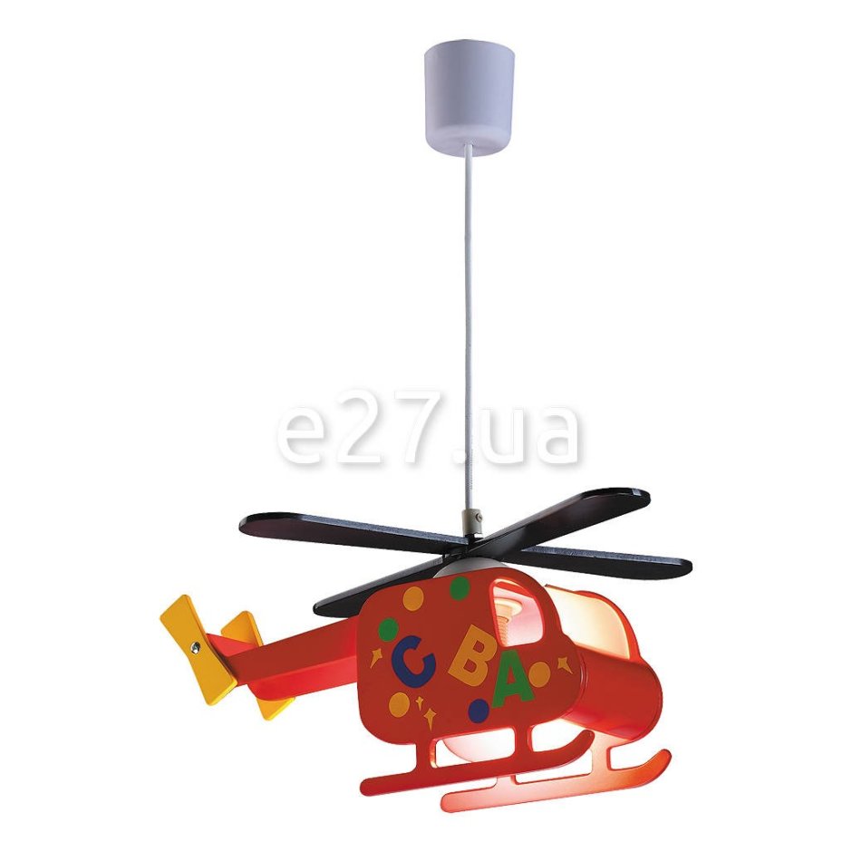 Люстра самолет деревянная